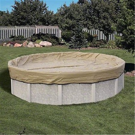 Kitchen&Love Cucina&Amore Hinspergers  12 x 24 ft. Armor Kote Winter Cover - Round AK1224OV4